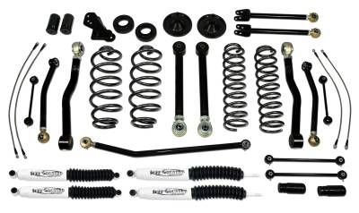Tuff Country - Tuff Country 44002KN Lift Kit w/Shock for 07-18 Wrangler JK