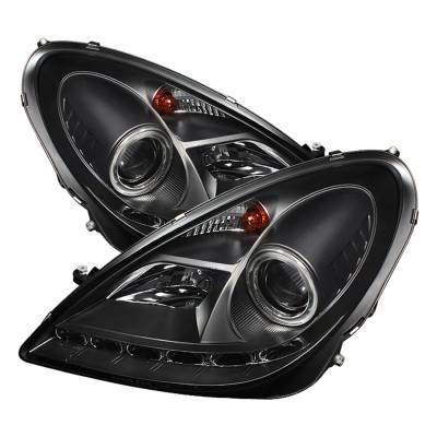 Spyder Auto - Spyder Auto 5032546 Projector Style Headlights Black/Clear