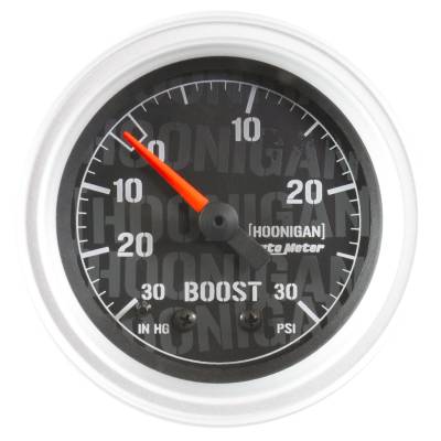 AutoMeter - AutoMeter 4303-09000 Hoonigan Mechanical Vacuum/Boost Gauge
