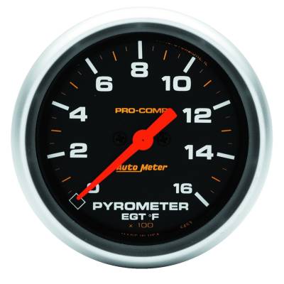 AutoMeter - AutoMeter 5444 Pro-Comp Digital Pyrometer Gauge Kit