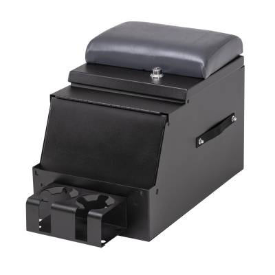 Tuffy Security Products - Tuffy Security 017-C03 Center Console Stereo 12.5" Wide Black w/Charcoal Gray