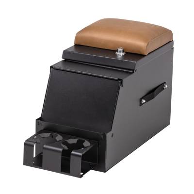 Tuffy Security Products - Tuffy Security 033-C04 Center Console Deluxe Stereo 10" Wide Black Spice Armrest