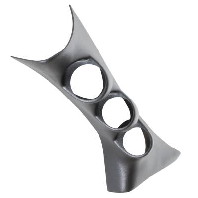 AutoMeter - AutoMeter 12239 Mounting Solutions Triple Gauge A-Pillar Mount for Caliber