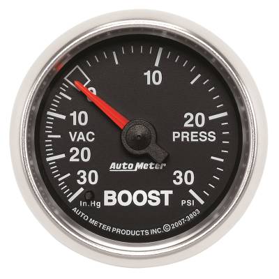 AutoMeter - AutoMeter 3803 GS Mechanical Boost/Vacuum Gauge