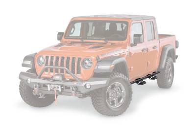 Warn - Warn 106370 Rocker Panel Guard for 20-25 Jeep Gladiator JT