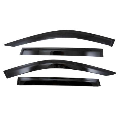 TrailFX - TrailFX 4331H Acrylic Tape-On 4PC Window Visors for 23-26 Honda CR-V