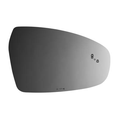 Burco - Burco 4791BC Left Door Mirror Glass for 19-23 Kia Forte