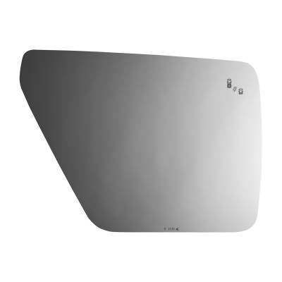 Burco - Burco 4834B Left Door Mirror Glass Only for Ford