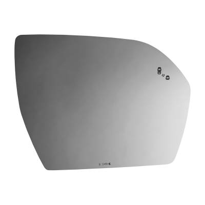 Burco - Burco 4842B Left Door Mirror Glass Only for Ford/Lincoln