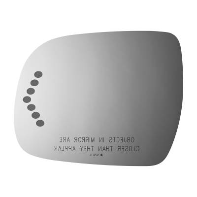 Burco - Burco 5656S Right Door Mirror Glass for 05-07 Toyota Sienna