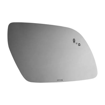 Burco - Burco 4878B Left Door Mirror Glass for 20-25 Hyundai Venue