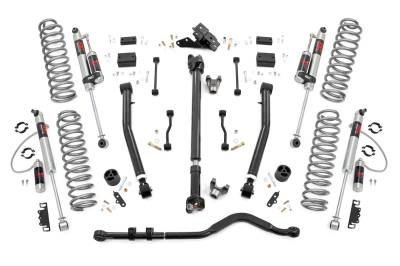 Rough Country Suspension Systems - Rough Country 91644 3.5" M1R Suspension Lift Kit for 24-26 Jeep Wrangler JL 4DR