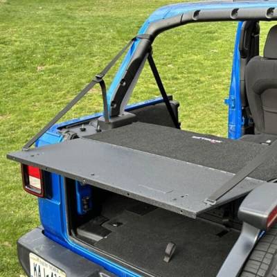 EZ4x4 - EZ4x4 1911 0028 EZ-Trunk Folding Table Extension for 11-18 Jeep Wrangler JK 4dr