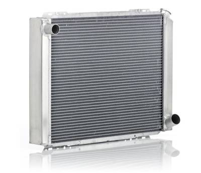 Be Cool - Be Cool 35002 Radiator for GM w/Dual 1" Core 19.5 x 26.5" Qualifier Natural