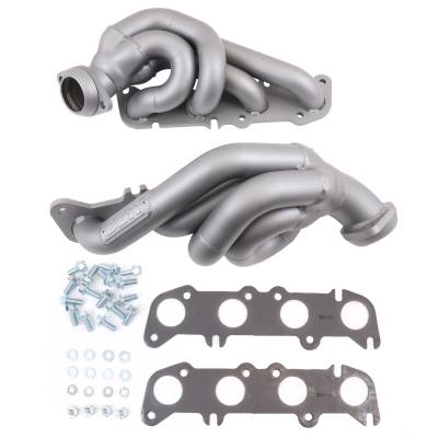 BBK Performance Parts - BBK Performance 1943 5.0 Truck 1.75" Shorty Exhaust Headers Titanium Ceramic