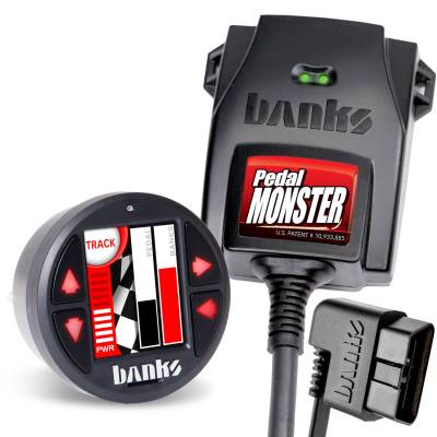Banks Power - Banks Power 64312-C PedalMonster Throttle Sensitivity Booster w/iDash SuperGauge
