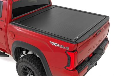 Rough Country Suspension Systems - Rough Country Power Retracting Tonneau Cover for 22-25 Tundra 5.5' 51514551