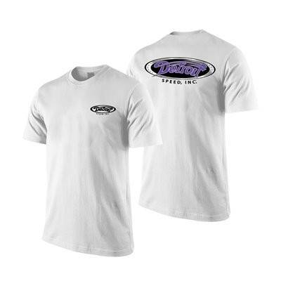 Detroit Speed - Detroit Speed 990101M White Logo T-Shirt