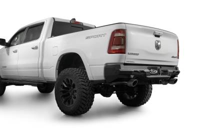 Addictive Desert Designs - Addictive Desert Designs R55020NA0103 Black Label Rear Bumper for 19-24 Ram 1500