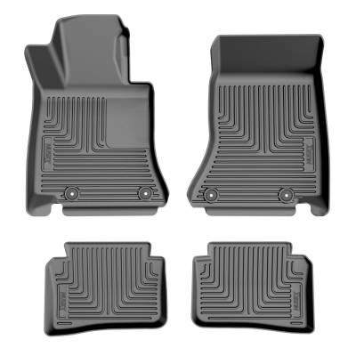 Husky Liners - Husky Liners 96121 Weatherbeater Front & 2nd Seat Floor Liners
