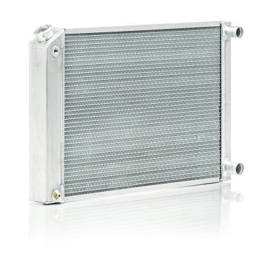Be Cool - Be Cool 35202 Radiator Dual Pass w/Dual 1" Core 26.50" x 19.50" for LS Swap