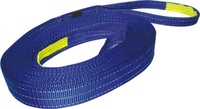Bulldog Winch - Bulldog Winch 20014 Recovery Strap 2" x 30 Foot 20 000 LB BS Polyester Blue