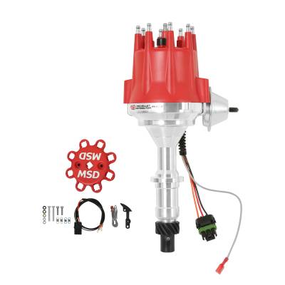 MSD - MSD Ignition 8528 Ready-To-Run Distributor for Pontiac V8