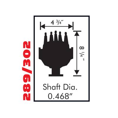 MSD - MSD Ignition 8479 Street Pro-Billet Distributor for Ford 289/302