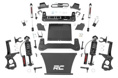 Rough Country Suspension Systems - Rough Country 4" Suspension Lift Kit Silverado/Sierra AT4/Trailboss 110357
