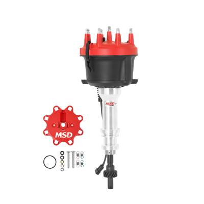 MSD - MSD Ignition 85805 Billet Distributor for Ford 351W w/Edelbrock Victor Jr