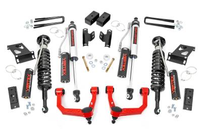 Rough Country Suspension Systems - Rough Country 74250RED 3.5" Suspension Lift Kit for 05-23 Toyota Tacoma 4WD