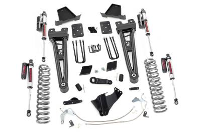 Rough Country Suspension Systems - Rough Country 6" Suspension Lift Kit 15-16 F250 4WD Diesel 54350