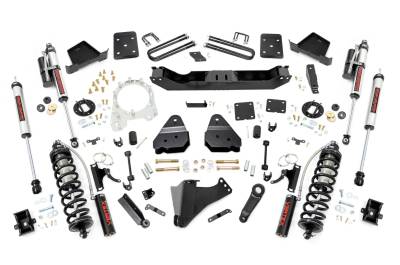 Rough Country Suspension Systems - Rough Country 50657 4.5" Suspension Lift for 17-22 Super Duty Diesel 4WD