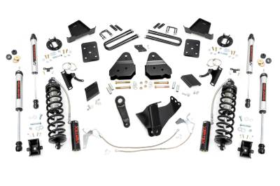 Rough Country Suspension Systems - Rough Country 54858 6" Suspension Lift Kit for 15-16 F250 Super Duty Diesel 4WD