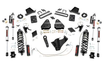 Rough Country Suspension Systems - Rough Country 56659 6" Suspension Lift Kit for 11-14 F250 Super Duty Gas 4WD
