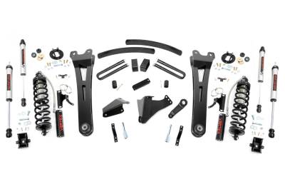 Rough Country Suspension Systems - Rough Country 53758 6" V2 Suspension Lift Kit for 05-07 Ford Super Duty 4WD Gas