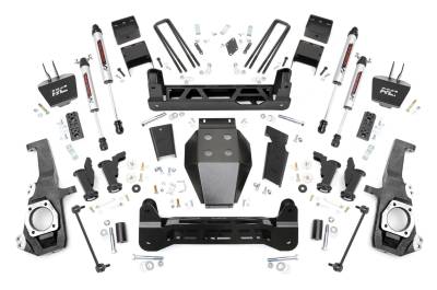 Rough Country Suspension Systems - Rough Country 111070 5" V2 Suspension Lift Kit for 20-26 Silverado/Sierra HD 4WD