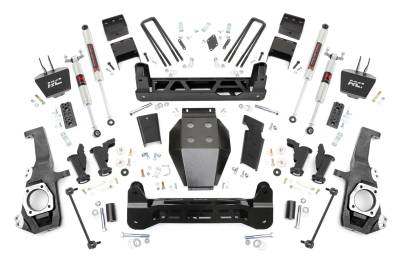 Rough Country Suspension Systems - Rough Country 111040 5" M1 Suspension Lift Kit for 20-26 Silverado/Sierra HD 4WD