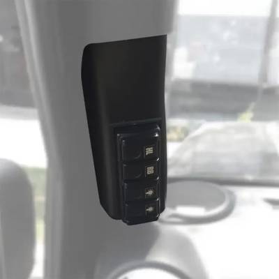 Oracle Lighting - Oracle Lighting 2009 TRIGGER A-Pillar Remote Mount for 07-18 Jeep Wrangler JK