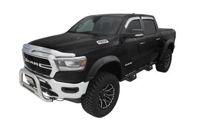 Bushwacker - Bushwacker DRT Style Front/Rear Fender Flares Black for Dodge Ram 50932-02
