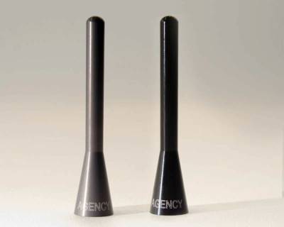 Agency Power - Agency Power AP-UNI-600BLK Short Antenna ALUMINUM BLACK