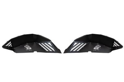 Fishbone Offroad - Fishbone Offroad FB33193R Rear Inner Fenders Aluminum for 18+ Jeep Wrangler JL