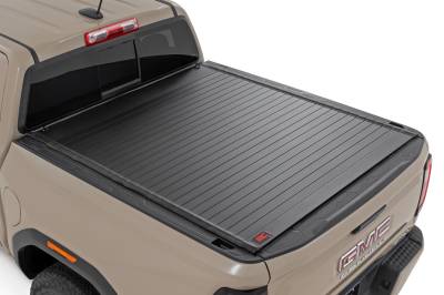 Rough Country Suspension Systems - Rough Country 50120525 Hard Roll-up Tonneau Cover for 23-26 Colorado/Canyon 5'