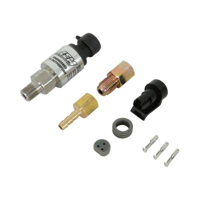 AEM Electronics - AEM 30-2130-30 30 PSIa or 2 Bar Stainless Sensor Kit Stainless Steel Sensor Body