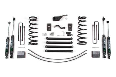 Zone Offroad - Zone Offroad 5" Suspension Lift Kit FOX Shocks for Ram 2500/3500 4WD ZOND46F