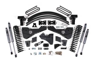 Zone Offroad - Zone Offroad ZONF56F 8" Suspension Lift Kit FOX Shocks for F250/F350 SD 4WD Gas