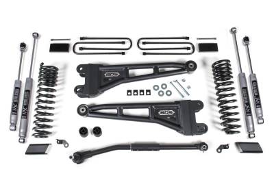 BDS Suspension - BDS Suspension BDS1549FS 3" Radius Arm Lift FOX 2.0 Shocks for 20-22 F250/F350