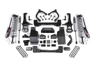 BDS Suspension - BDS Suspension BDS1802FPE 4" FOX Coilover Lift Kit for 19-24 GM 1500 4WD Diesel