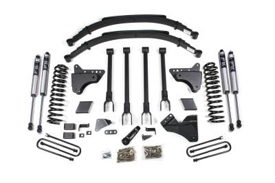 BDS Suspension - BDS Suspension BDS597FS 6" FOX 4-Link Kit w/3.5" for 11-16 F250/F350 Diesel