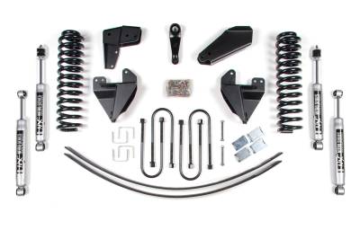 BDS Suspension - BDS Suspension BDS398H 4" NX2 Lift 2" Add-a-Leaf for 80-96 F100 F150 2WD Std-Cab
